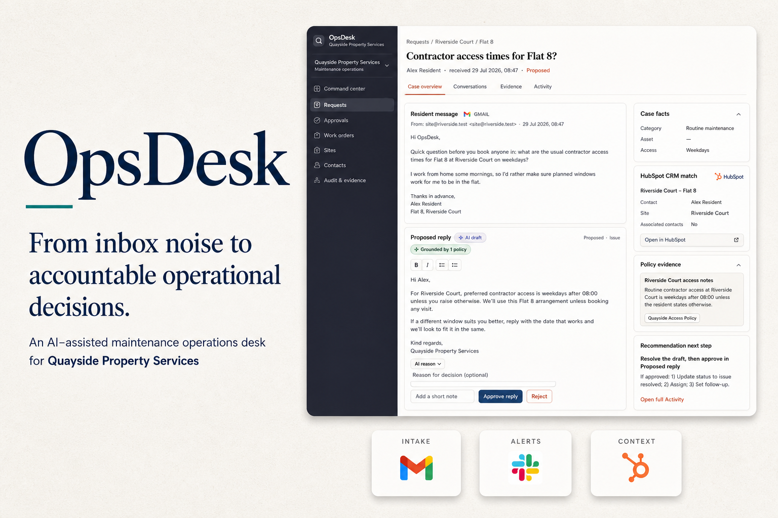 OpsDesk cover